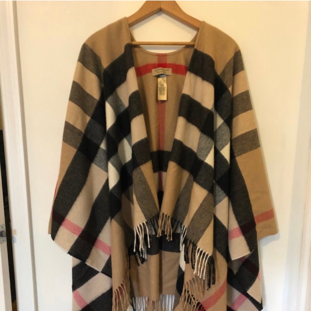 RARE Burberry Cashmere Shawl